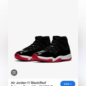 Air Jordan 11 Black/Red